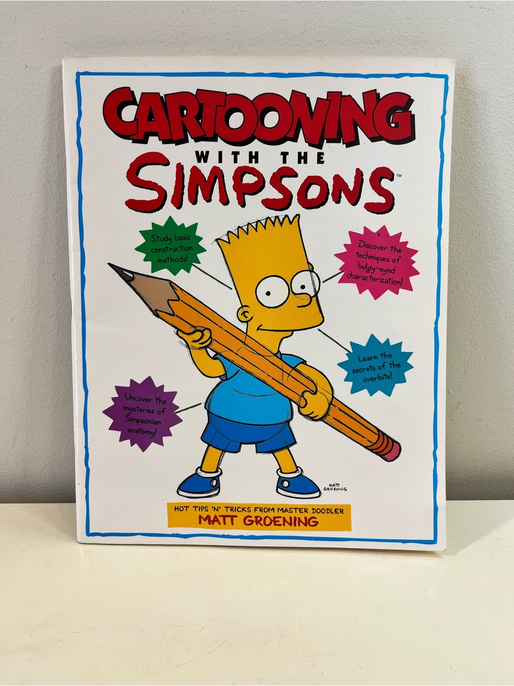 1993 Cartooning with The Simpsons by Matt Groening